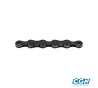 CHAINE VELO 12V. KMC E12 TECH NOIR 130M ATTACHE RAPIDE - 4715575883427