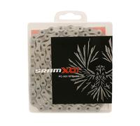 CHAINE VELO 12V. SRAM X01 EAGLE HOLLOW PIN ARGENT 126M