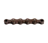 Chaine velo 1v. kmc s1 wide marron 112m attache rapide
