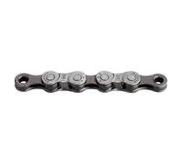 Chaine velo 8v. kmc z8.3 argent/gris 114m attache rapide