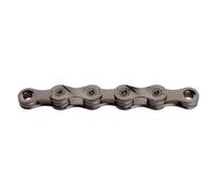 Chaine velo 9v. kmc x9 gris 114m attache rapide