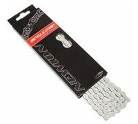 Chaine velo 9v. newton anti-rouille gris 114 maillons