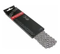 Chaine velo 9v. kmc e9s gris 136 maillons pour vae-e-bike