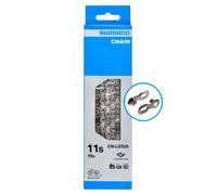 Shimano Chaîne vélo LINKGLIDE LG500 10/11 vitesses argenté 116 maillons