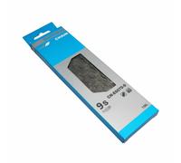 Shimano Chaîne 9x Route/VTT 138 maillons Gris