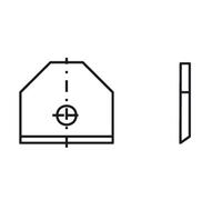 Chaîne vierge 9 16x17,5x2,0mm d=4,0mm e=5mm R=2,6 T04F 4 pièces