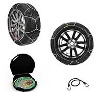 CHAÎNES À Neige 245/70 17" pour Roues avec Jante 17" Paire DE Chaines A Neige pour PNEUS Maille 12 MM APPROUVÉE pour Roues Glace CÂBLE en Acier Inoxydable