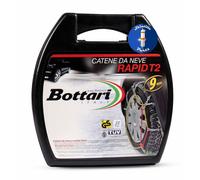 Bottari 18831 "Rapid T2": Chaines à neige 9 mm, Taille 110, Compatibles ABS et ESP