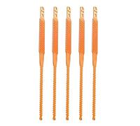 Chaînes à neige à installation rapide, 5 pièces, chaînes de pneus anti-neige, câbles à nouer pour pneus d'hiver, ajustement universel, pour la conduite d'hiver, les voyages et les routes boueuses