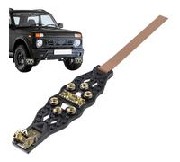 Chaînes à neige - Crampons antidérapants à haute résistance | Chaînes pour pneus de camion - Pour l'hiver Glace Randonnée Offroad Remorque Pelouse La