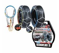 Chaînes à neige en forme de losange pour voiture groupe 45, 9 mm, demi taille, homologuées, certifiées ONORM V 5117