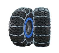 Chaînes à neige en métal, lot de 2 avec gants inclus 285/75 R16