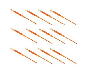 Chaînes à neige pour pneus, 12 pièces, réutilisables, design à dents | Sangles de fixation pour roues de voiture et chaînes pneumatiques pour hiver, climat froid, camion, SUV, voyage ou
