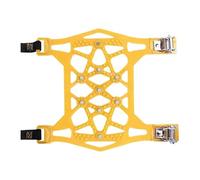 Chaînes à Neige pour Pneus Auto, 6 Pièces Chaînes de Traction avec Câble de Sécurité pour Roues, Utilisation en Stationnement Récupération Véhicule Camping Conduite Montagne Voyage