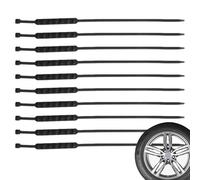 Chaînes à neige pour pneus,Chaînes à neige pour pneus de vélo, chaîne de brise-glace réglable, sécurité moto neige pour glace, boue, boue, ripi