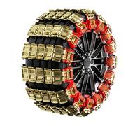 Chaînes à neige pour pneus de voiture - Chaînes de pneu de tondeuse à gazon en métal de type griffe de dragon | Chaînes de traction épaisses pour pneus de pluie SUV pour la neige et la glace