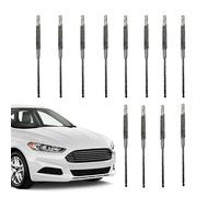 Chaînes à neige pour pneus - Ensemble réglable de 12 pièces | Chaînes à neige élastiques résistantes au froid pour voiture, pour les urgences hivernales, ajustement universel pour camion, SUV et condu