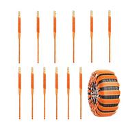 Chaînes À Neige Pour Pneus - Traction Antidérapante Réglable Pour Véhicule | Chaînes À Neige Résistantes Pour Pneus De Voiture, Chaîne À Glace Pour Voiture, Chaîne De Pneu À Installation Facile Et À A