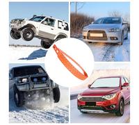 Chaînes à neige réutilisables pour pneus de voiture avec câble antidérapant | Attache de câble pour pneu de voiture pour SUV, pickup, scooter, véhicule, scooter, automobile, voyage, voyage boueux