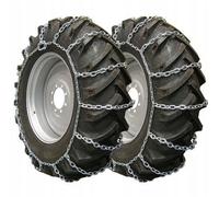 Chaînes à neige tout-terrain 35x12.5 R15 LT 4x4 en acier trempé, ensemble de 2.