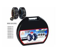 Chaînes à neige XXL - Lescars - Automatique - Maillons fins - Compatible 225/55 R19 - Boîte de transport
