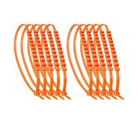 Chaînes À Pneus - 10 Pièces Dispositifs De Traction Pour Roues | Chaînes À Neige De Traction | Pour SUV Voiture Temps Froid Routes Rurales Parkings Voyage Camping Montagne Conduite Véhicule Récupérati