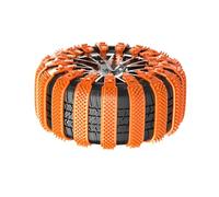 Chaînes à pneus - Ceintures antidérapantes pour attaches de pneus 16 x 27 cm, gadget pour véhicules, dispositif de traction sur neige robuste | Conception à tissage croisé pour voitures, SUV, camions