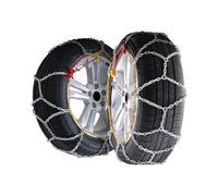 Chaînes à pneus pour camionnettes, chaînes à neige antidérapantes pour SUV tout-terrain, Traction de pneus hiver glace glace route froide,-lot de 2 165/80R14
