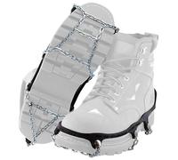 YAKTRAX Chains Crampons de randonnée à Traction Ultra-Robuste, maillons soudés TIG durables, assurant la Traction sur la Glace et la Neige, Noir, S, Taille EU 38-40