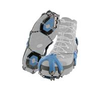 Yaktrax Summit Heavy Duty Traction Cleats with Carbon Steel Spikes for Snow and Ice, Small Unisex-Adult, Bleu et Noir, S(EU 38-40)