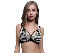 Chaînes de bikinis tendance pour plage, soutien-gorge, perles, chaîne de poitrine, accessoires pour raves, fête, plage, club, harnais multicouche