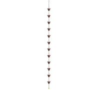 Chaînes De Gouttières Pluviales | Extension de Decoratif de 2.74 Metres | Gouttière Japonaise 12 Coupes | pour Toiture Maison Tonnelle Pergola Arbre