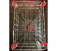 Chaînes de Levage, élingue de Levage à 4 Points - Capacité de 3 tonnes, système de Levage par chaîne pour Moteur, remorquage et manutention, élingue de Levage de Transmission de 4 m (13,1 pi