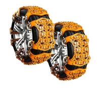 Chaînes de neige de sécurité réglables pour voitures SUV Trucs Pickup TPU-YW-6PK