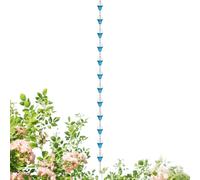 Chaînes de pluie pour l'extérieur | Chaînes de pluie décoratives très résistantes de rechange pour le drainage de l'eau de pluie à l'extérieur du jardin, cour, patio, chemin, allée, paysage, maison