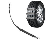 Chaînes de traction en nylon pour pneus - Câbles de traction pour berline, SUV, camion, camionnette, véhicule utilitaire - Conduite d'hiver