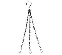 Chaînes métalliques robustes à suspendre pour plantes et paniers de fleurs - Cintres de rechange pour différents besoins de décoration (40,5 cm)
