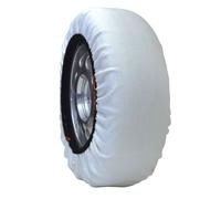 Chaines Neige Textile Isse 'super' (Les Plus Résistantes Du Marché) Chaussettes Pneus (La Paire) Taille 70 (Voir Image Guide Affectation + Descriptif Pour Compatibilité Pneus)