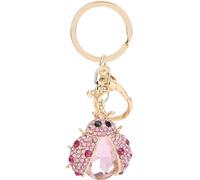 Chaînes porte-clés voiture coccinelle Porte-monnaie mignon Charm Sac à dos Accessoires Chaînes porte-clés animaux pour femmes