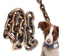 Chaînes pour chiens, elles sont douces mais robustes et faciles à utiliser - Laisse en PVC pour grands chiens - Laisse d'entraînement pour tous les types de chiens