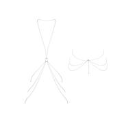 Bijoux Indiscrets Magnifique 8 chaînettes pour le corps silver 1 pcs