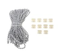 Chaînette à Billes en Pom pour Rallonge de Chaîne, 1 Set Couleur Aléatoire