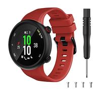 Chainfo Bracelet de montre compatible avec Garmin Forerunner 45 / Forerunner 45S / Swim 2, bracelet de rechange fin en silicone souple pour montre intelligente