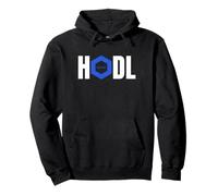Chainlink Crypto HODL Texte Link Mots de Crypto-Monnaie Sweat à Capuche
