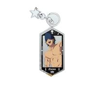 Chainsaw Anime Man Porte-clés en acrylique Makima Denji Hayakawa Aki Design Anneau de clés Charm de sac à dos Accessoire décoratif polyvalent pour sacs