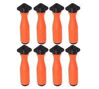 Chainsaw File Handle Kit - Precision Sharpening Tool Set for Chain Maintenance | Alloy Steel with Non Slip Grip, 8 Piece 4mm 5mm File Accessories, Efficient Cutting Edge Restoration for Outdoor Wood