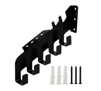 Chainsaw Hanger Wall Mount, Heavy Duty Chainsaw Holder And Chaiinsaw Chain Wall Mount Set, With 5 Hooks Heavy-Duty Chain Saw Storage Hanger For Sharpening File Gardening Shed Basement Studio Workshop