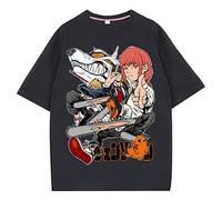 Chainsaw Man Anime T-Shirt Unisex Anime Denji Pochita Cosplay Costume Imprimé Manches Courtes Pullover Harajuku Tee