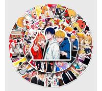 Chainsaw Man Autocollants Pour Ordinateur Portable, Autocollants Imperméables En Pvc Pour Décoration De Bricolage, Style Graffiti, Autocollants Pour Voitures, Motos, Ordinateurs Po[COM912757]