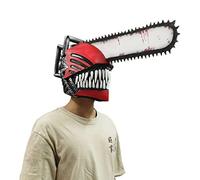 Chainsaw Man Denji Cosplay Masque - Anime Role Play Latex Head Cover Mask Helmet Masquerade Accessories Party Costume Props Chainsaw Man Headgear Masque pour enfants et adultes